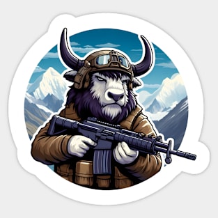 Tactical Yak Sticker